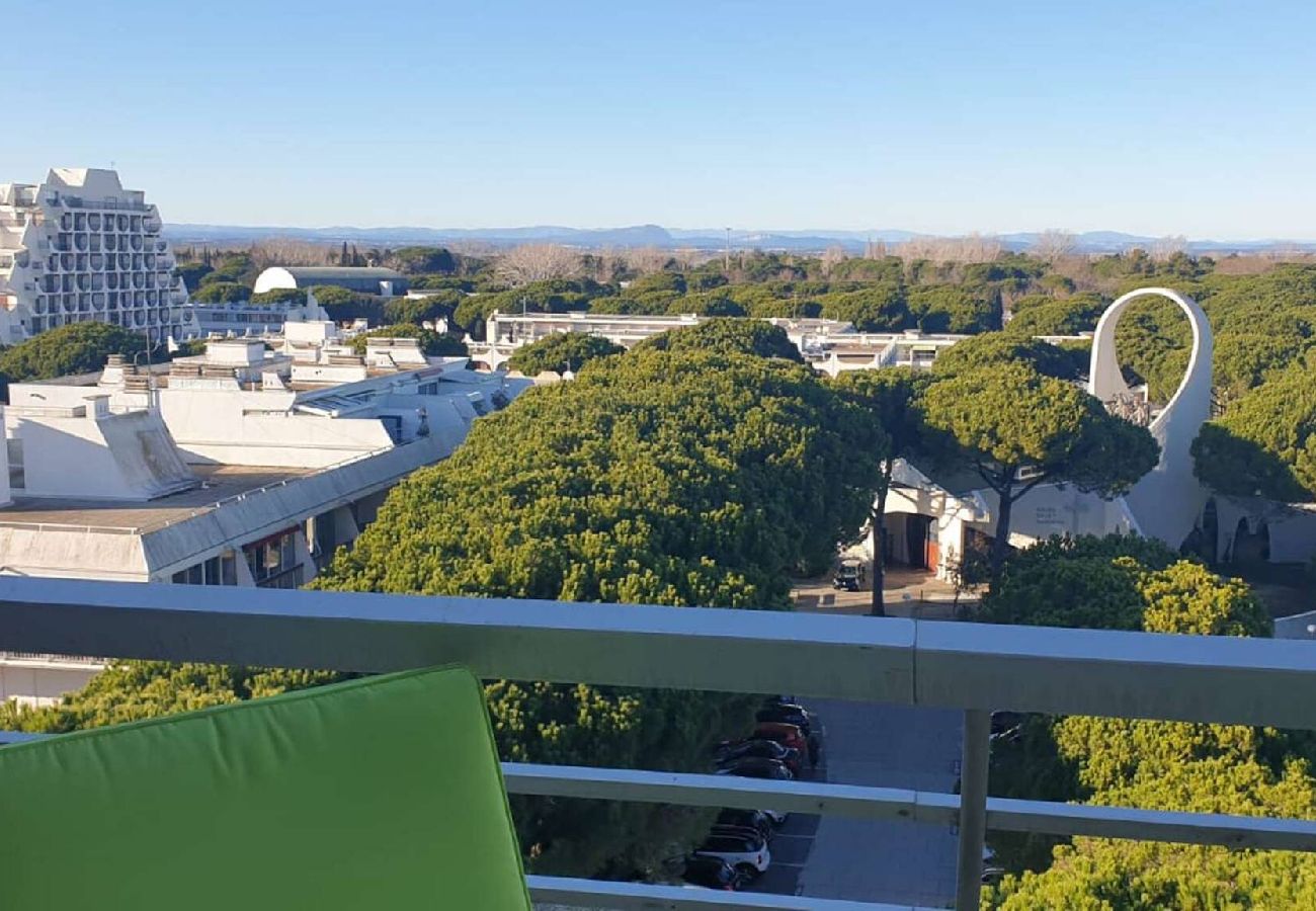 Apartment in La Grande-Motte - Résidence avec piscine, t4 pour 6 N113