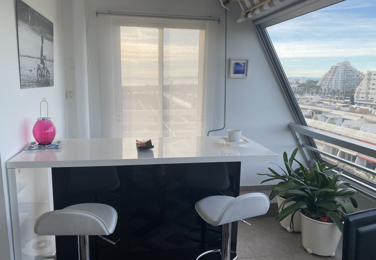Apartment in La Grande-Motte - Résidence avec piscine, t4 pour 6 N113