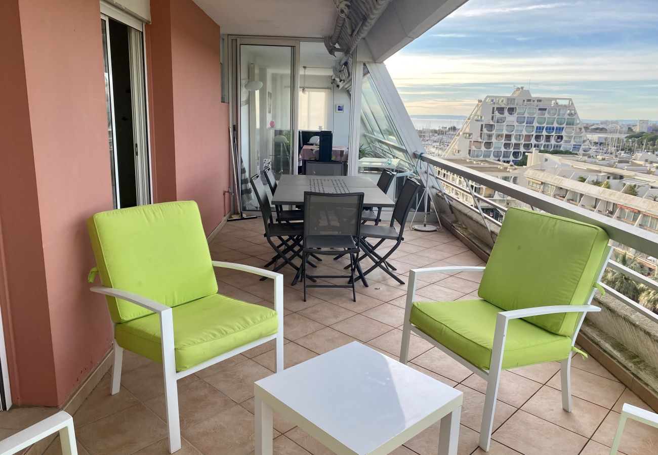 Apartment in La Grande-Motte - Résidence avec piscine, t4 pour 6 N113