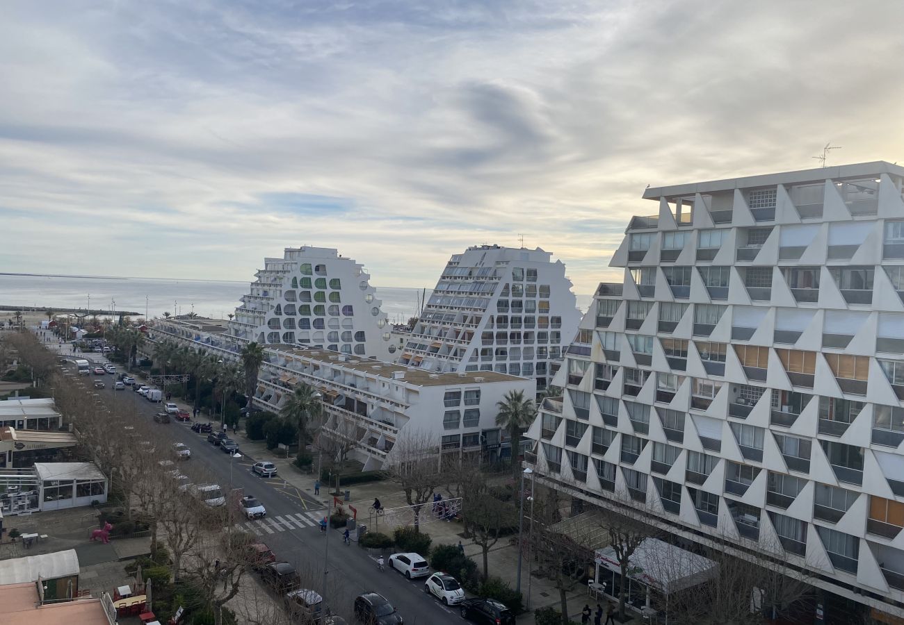Apartment in La Grande-Motte - Résidence avec piscine, t4 pour 6 N113