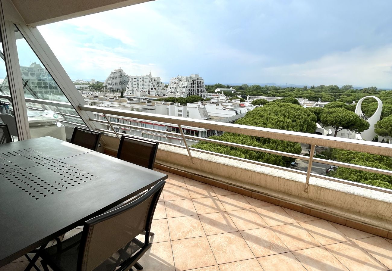 Apartment in La Grande-Motte - Résidence avec piscine, t4 pour 6 N113