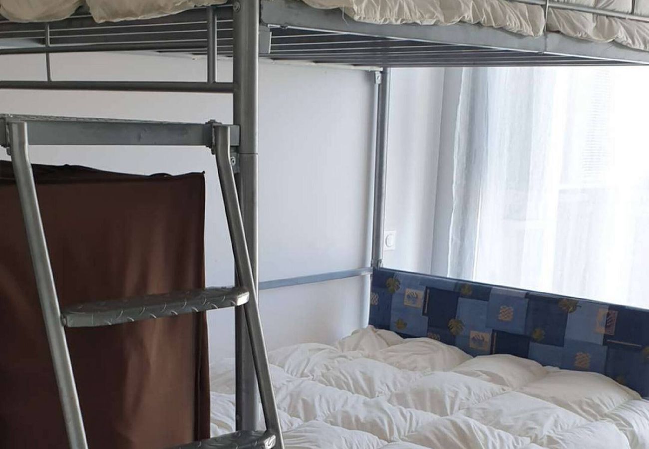 Apartamento en La Grande-Motte - Au couchant, première ligne, t3 pour 6 N112
