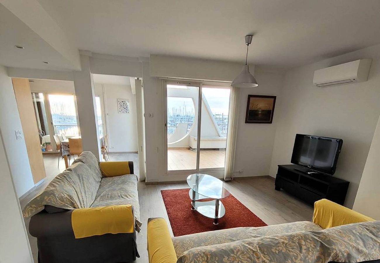 Apartamento en La Grande-Motte - Quartier du port, t4 pour 8 personnes N12