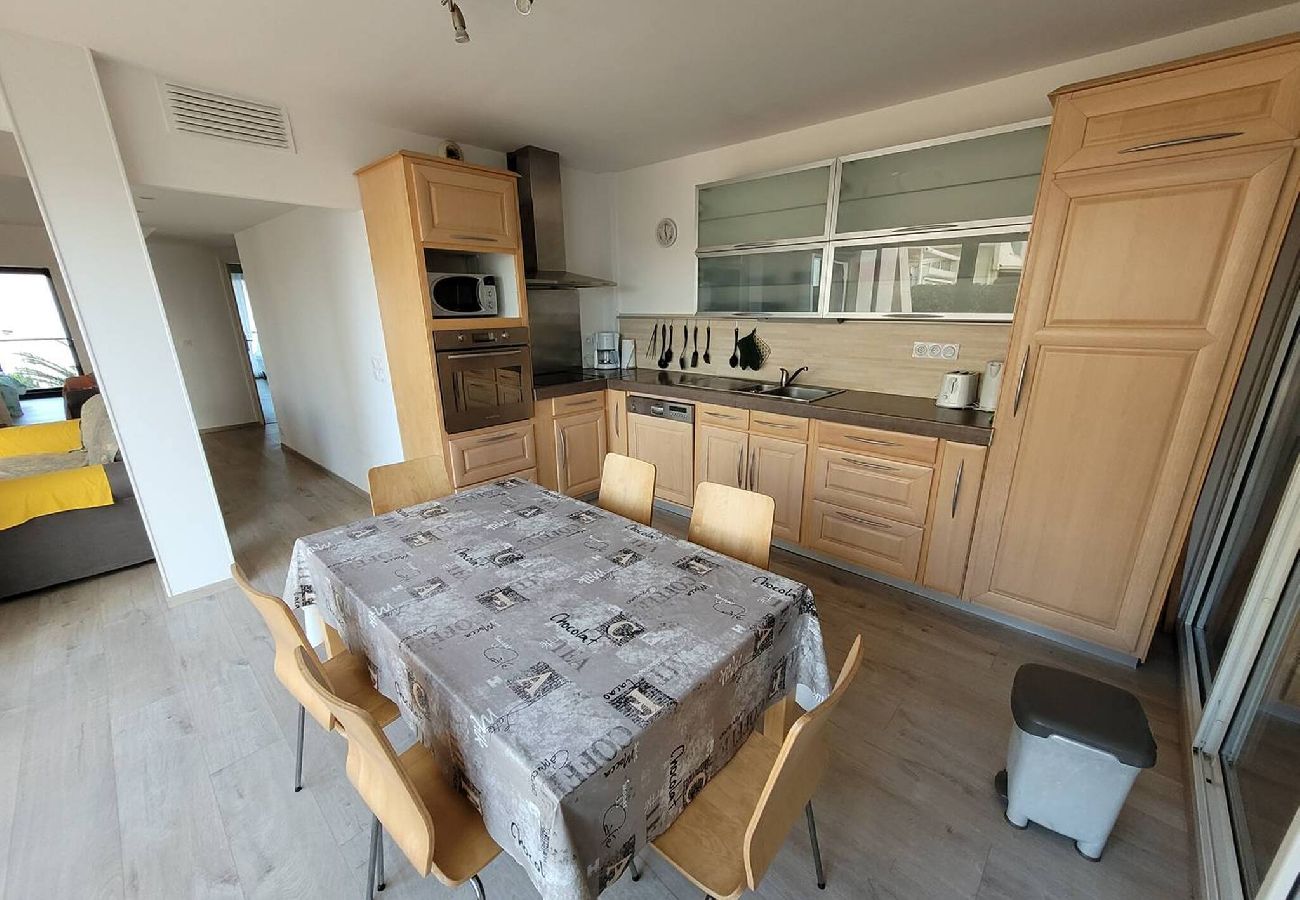 Apartamento en La Grande-Motte - Quartier du port, t4 pour 8 personnes N12