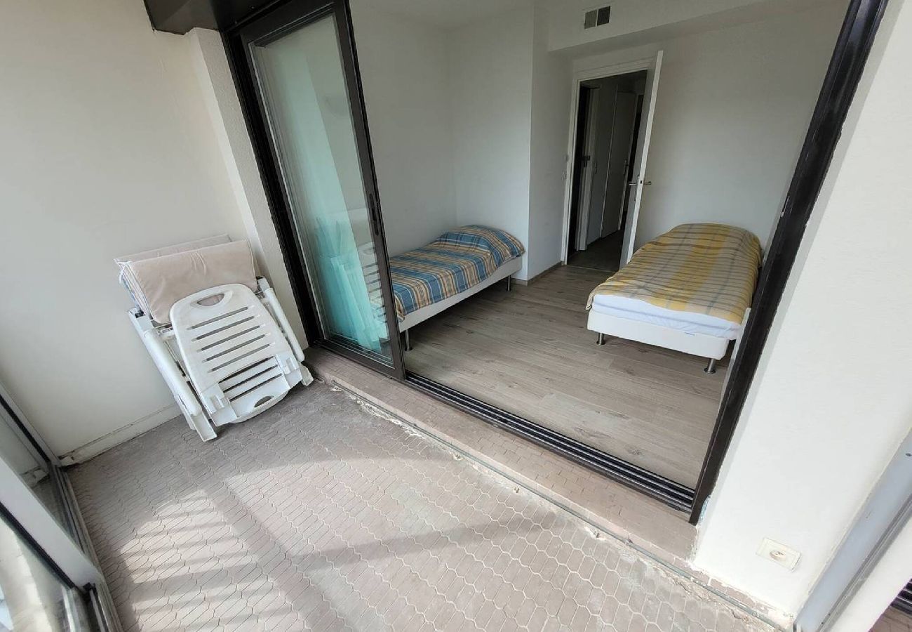 Apartamento en La Grande-Motte - Quartier du port, t4 pour 8 personnes N12