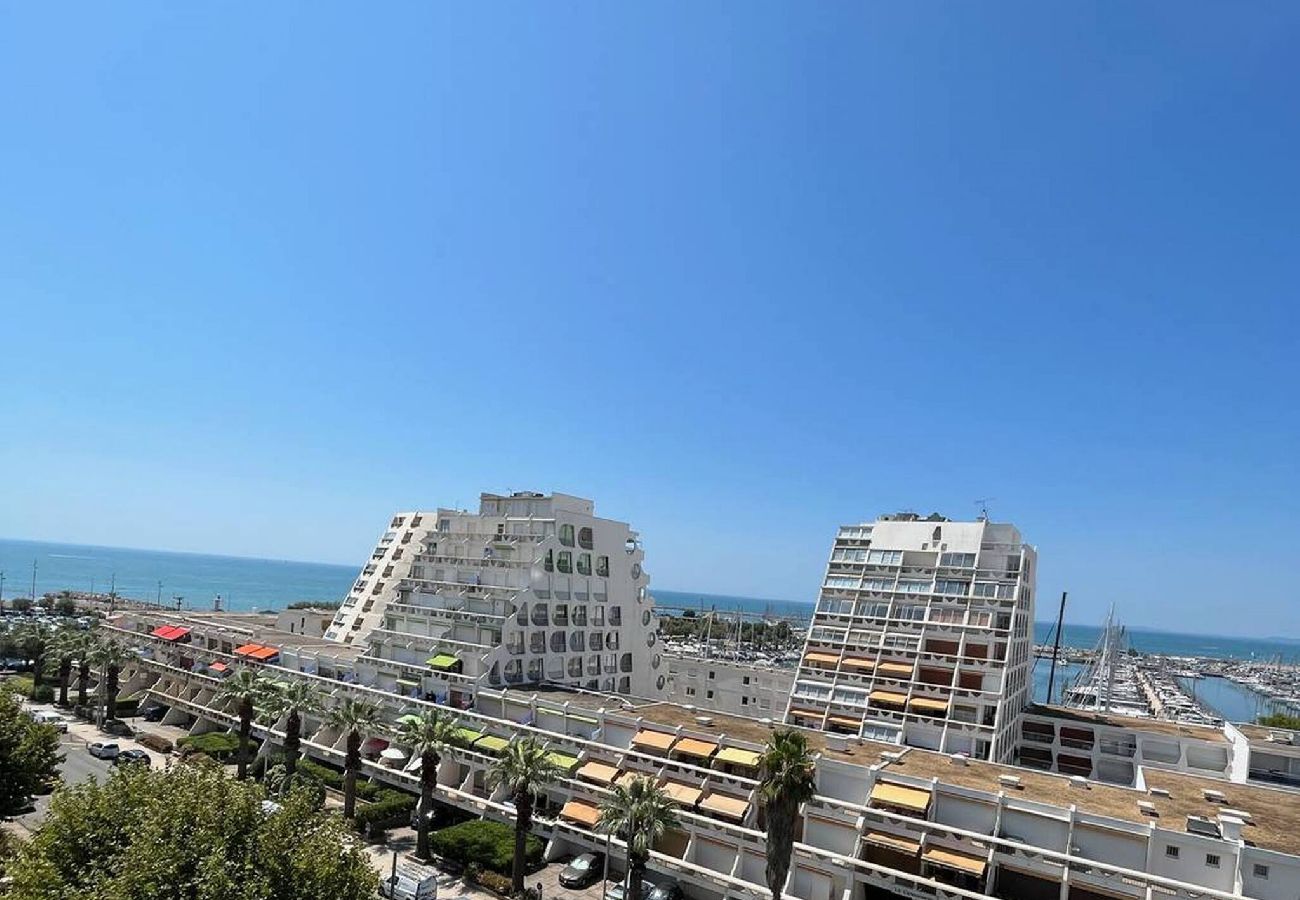 Apartamento en La Grande-Motte - Coeur de ville, t2 cabine pour 4 N127