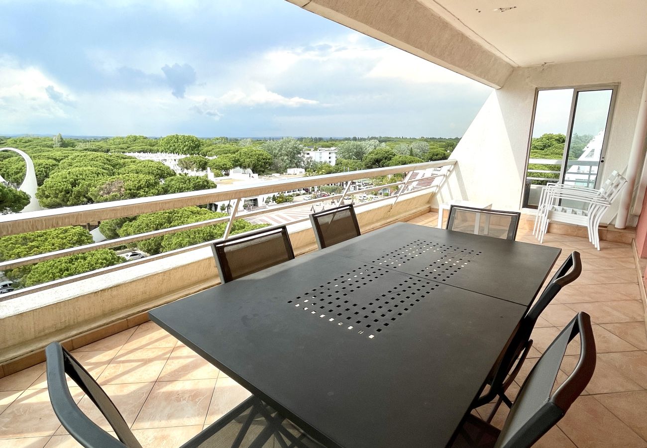 Appartement à La Grande-Motte - Résidence avec piscine, t4 pour 6 N113