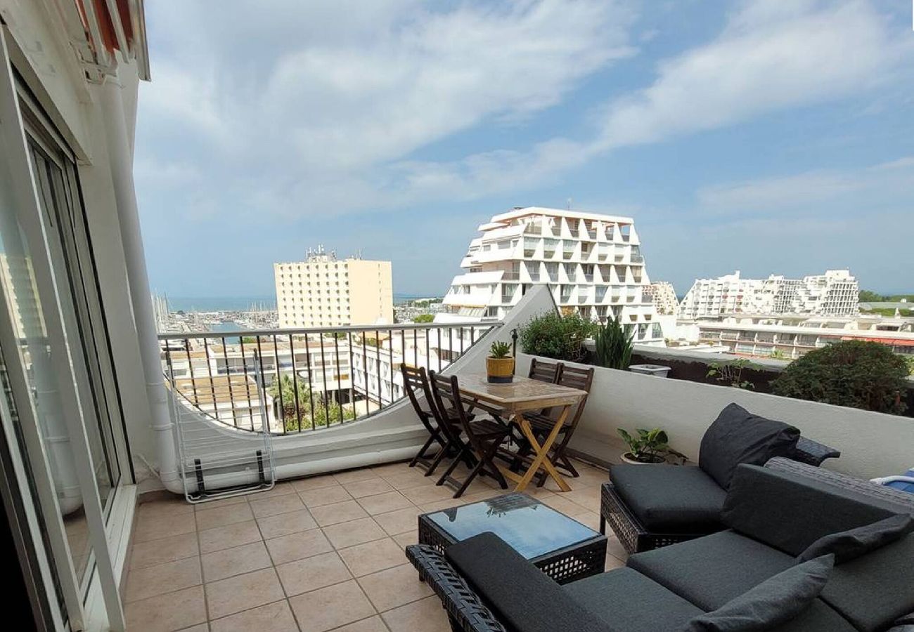 Appartement à La Grande-Motte - Coeur de ville, t2 cabine pour 4 N127