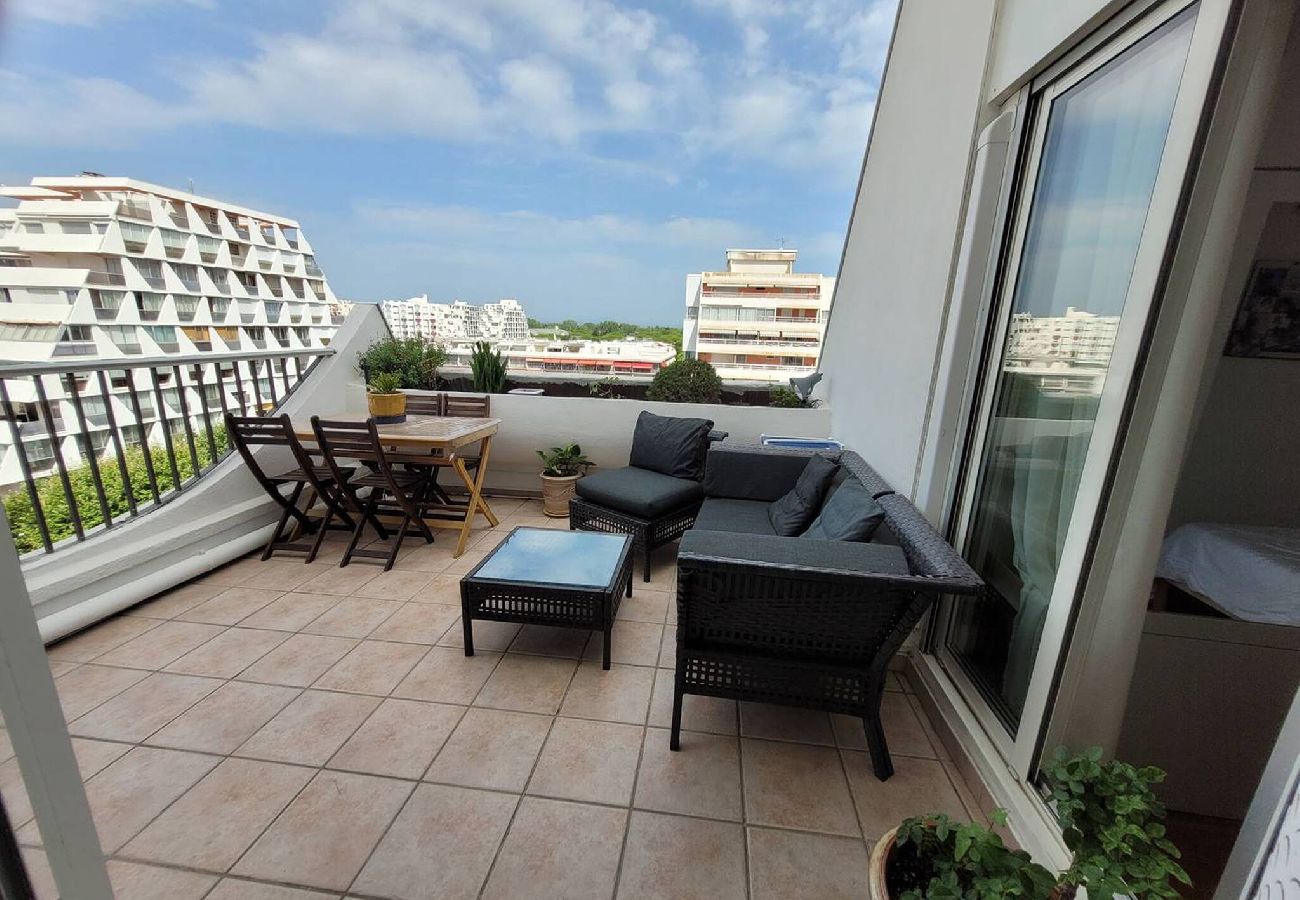 Appartement à La Grande-Motte - Coeur de ville, t2 cabine pour 4 N127